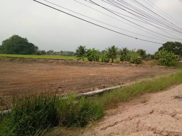 ขายที่ดิน ด้านหน้าติดถนนสุวินทวงศ์ ด้านข้างติดซอยกว้าง16เมตรด้านหลังติดคลอง กว้าง 48 ลึก 82 ม