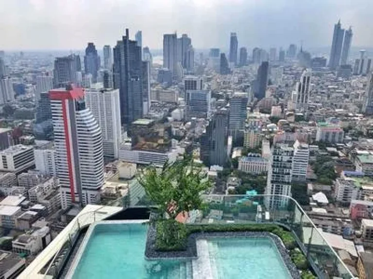 For Rent Ashton Chula Silom ตกแต่งเฟอร์และเครื่องใช้ไฟฟ้าครบ พร้อมวิวสวนลุม