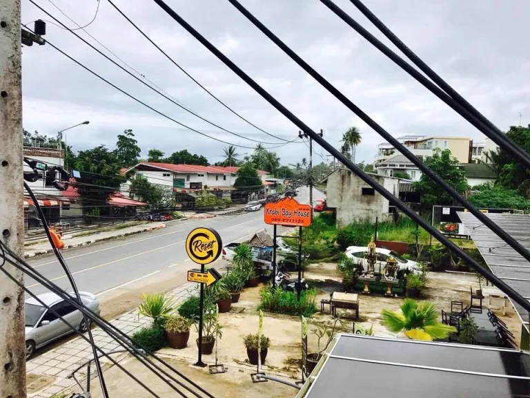 ขายอาคารพาณิชย์ 2ชั้นครึ่ง ริมทะเลหาดคลองม่วง หนองทะเล เมือง กระบี่