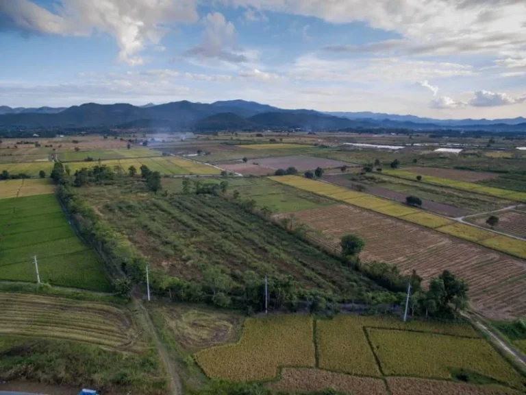 ขายที่ดินติดถนน สันกำแพง แช่ช้าง