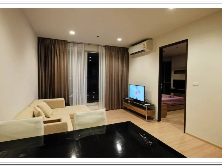 For Rent Rhythm Sathorn Size 50 sqm 1 bedroom 1 bathroom with fully furnished