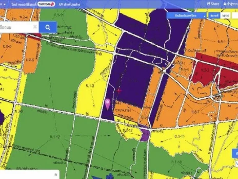 ขายที่ดินบางนาตราด กม1 9 พื้นที่สีม่วง เลียบคลองส่งน้ำสุวรรณภูมิ