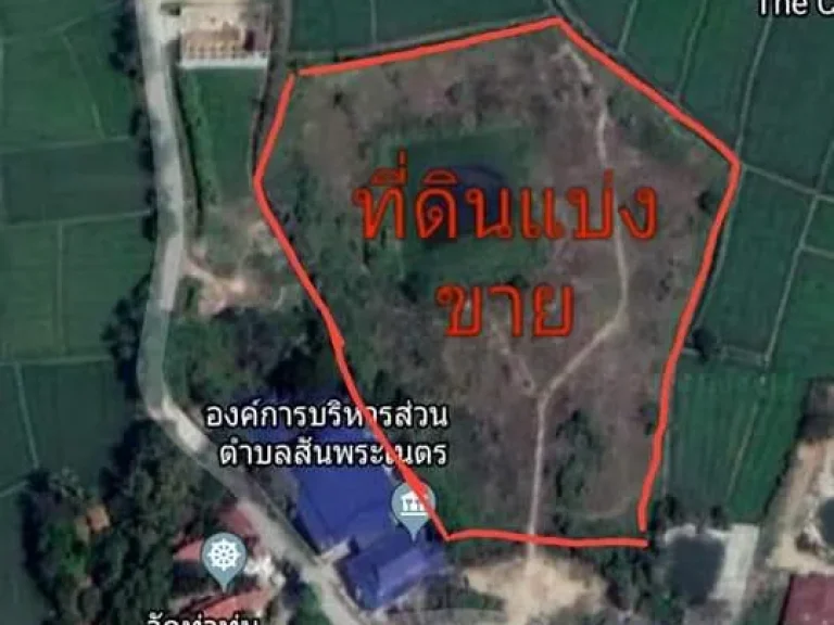 ขายที่ดินสันพระเนตร แบ่งขายหลายแปลงราคาถูก