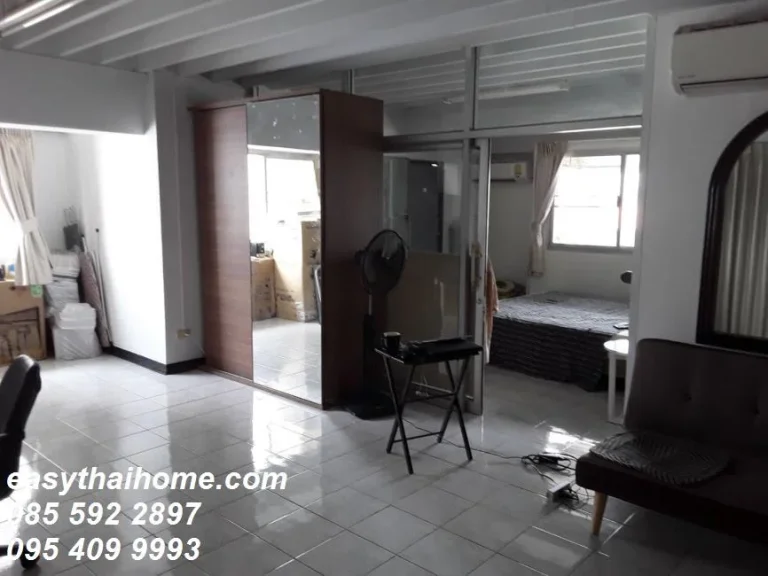 คอนโดให้เช่า Sailom Condominium สายลม คอนโดมิเนียม ซอย สายลม สามเสนใน พญาไท 2 ห้องนอน พร้อมอยู่ ราคาถูก