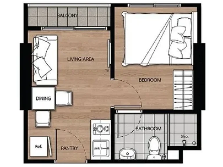 ให้เช่าคอนโด Notting Hill Sukhumvit-Praksa