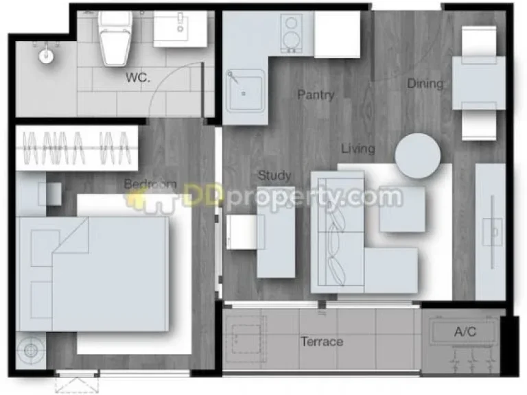 ขาย Condo Modiz ลาดพร้าว 18 ห้อง 3077 หน้ากว้าง ใกล้ MRT ลาดพร้าว ราคาถูก