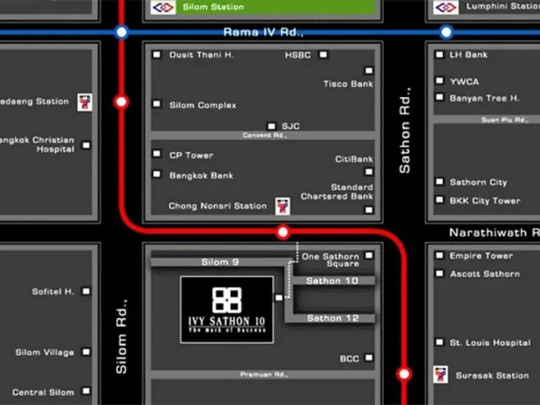 ขายคอนโด 1ห้องนอน ที่ IVY สาทร ขนาด 33 ตารางเมตร ใกล้ BTS ช่องนนทรี พร้อมเฟอร์ครบ