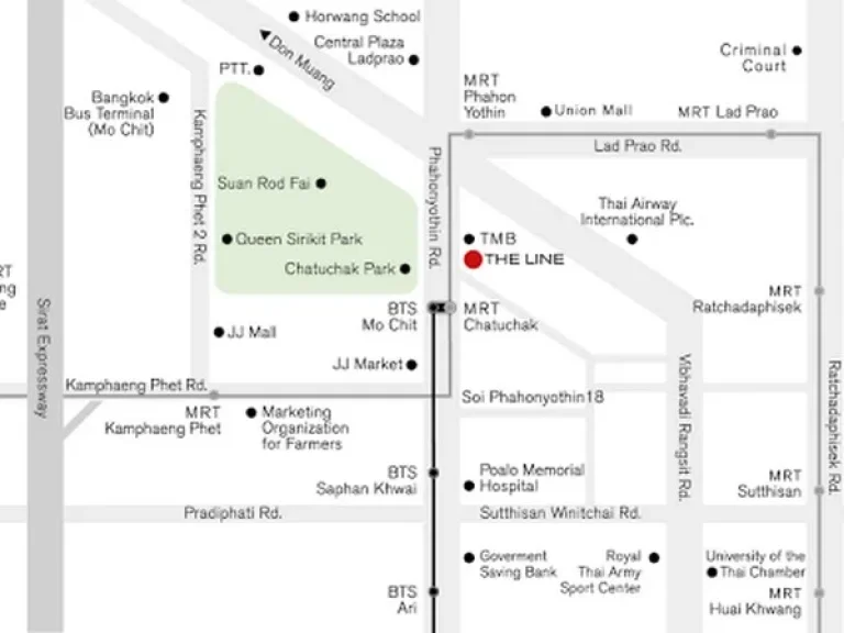 For rent or sale The Line Jatujak ขาย และ ให้เช่า เดอะ ไลน์ จตุจักร-หมอชิต