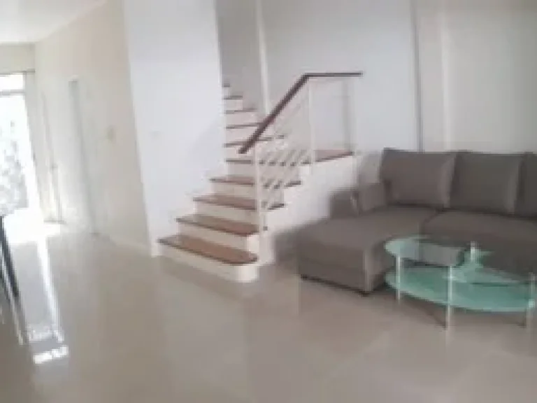 For rentTownhome Baan Klang Muang Srinakarin 145 Sqm Fully Furnished Beautiful Decoration