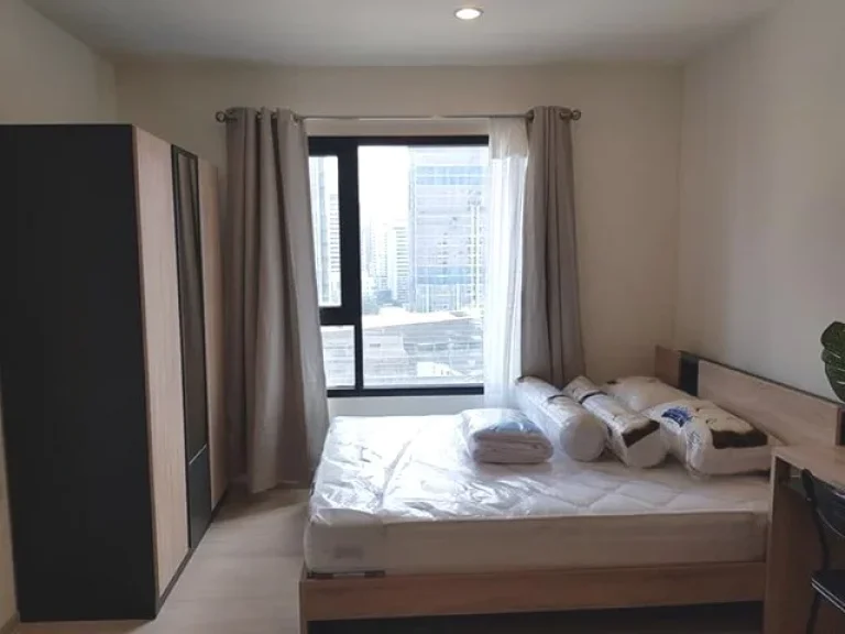 Condo for rent Life Asoke ใกล้ Near MRT petburi new room fully furnished