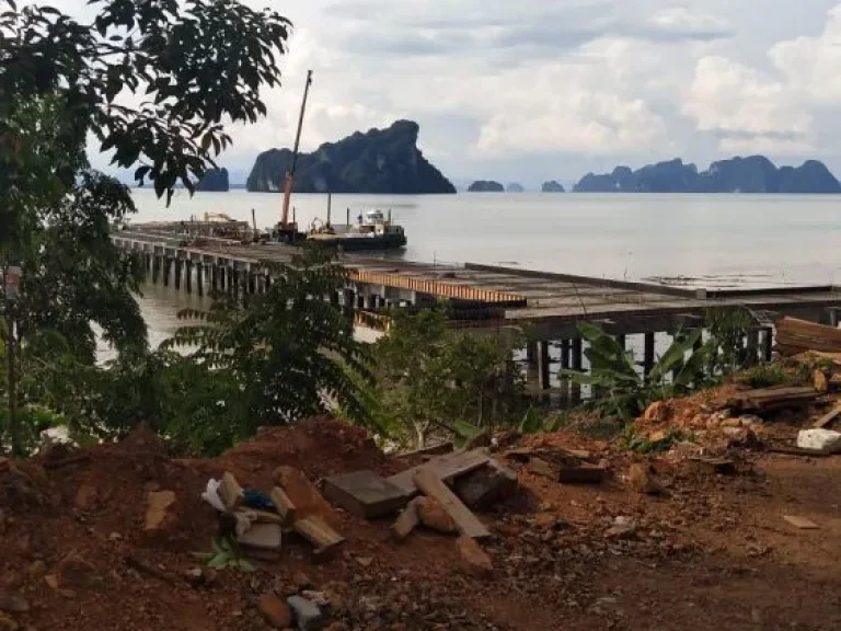 ขายที่ดินเกาะยาวน้อยใกล้ท่าเรือน้ำลึกหาดอันเป้าสำหรับสร้างรีสอทบังกะโล