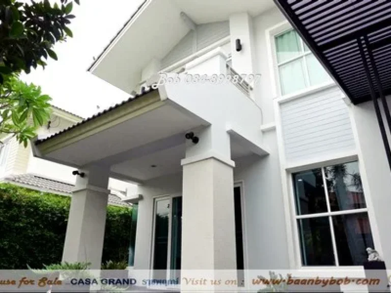 ขาย บ้านเดี่ยว คาซ่า แกรนด์ รัตนาธิเบศร์  ราชพฤกษ์ CASA GRAND Rattanathibet  Ratchaphruek ตกแต่งสวย พร้อมอยู่