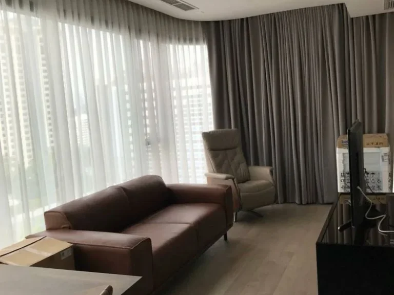 Available brand new condo Ashton Asoke 2 bedrooms 2 bath