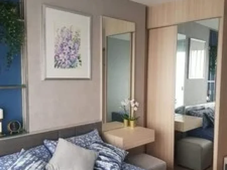 For rent Ideo o2 Bangna 1 bed 32 sqm brand new nice decoration 300 meter to Bts Bangna