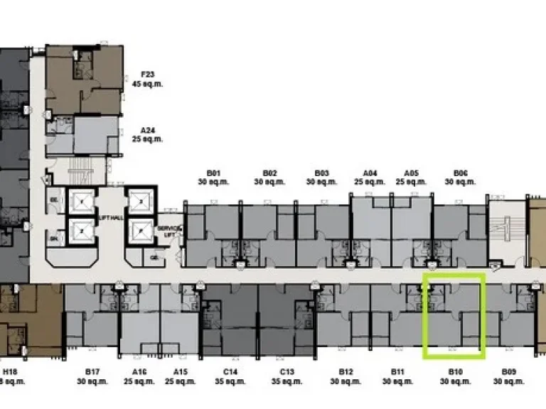 ขายดาวน์ คอนโด ไลฟ์ สุขุมวิท 62 ชั้นที่ 6 ระเบียงหันทางทิศตะวันออก 30 ตรม 1 ห้องนอน 1 ห้องน้ำ