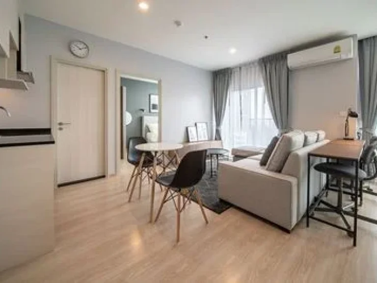 For Rent Noble Revolve Ratchada 2 ห้องหัวมุมวิวสวน