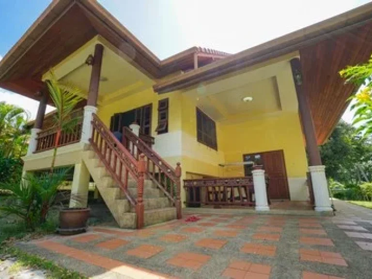 Single House for Rent 2 bedroom fully furnished near Wat Plai Leam Cheong Mon beach Koh Samui