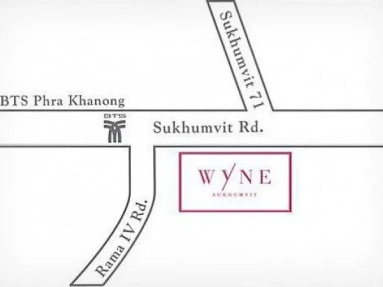 ให้เช่า คอนโด วายน์ สุขุมวิท WYNE SUKHUMVIT ใกล้สถานีรถไฟฟ้า BTS พระโขนง