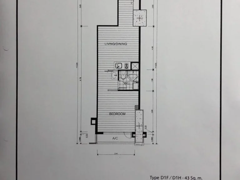 ขาย คอนโด Chamchuri Square Residence จามจุรี สแควร์ เรสซิเด้นส์ ติด MRT สามย่าน 43 ตรม 63082