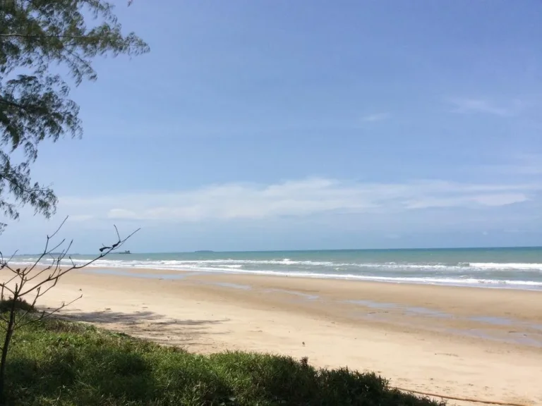 ขายที่ดินติดชายหาดส่วนตัว มีท่าจอดเรือ หาดกว้าง 85 เมตร โฉนด 2 ไร่เศษ