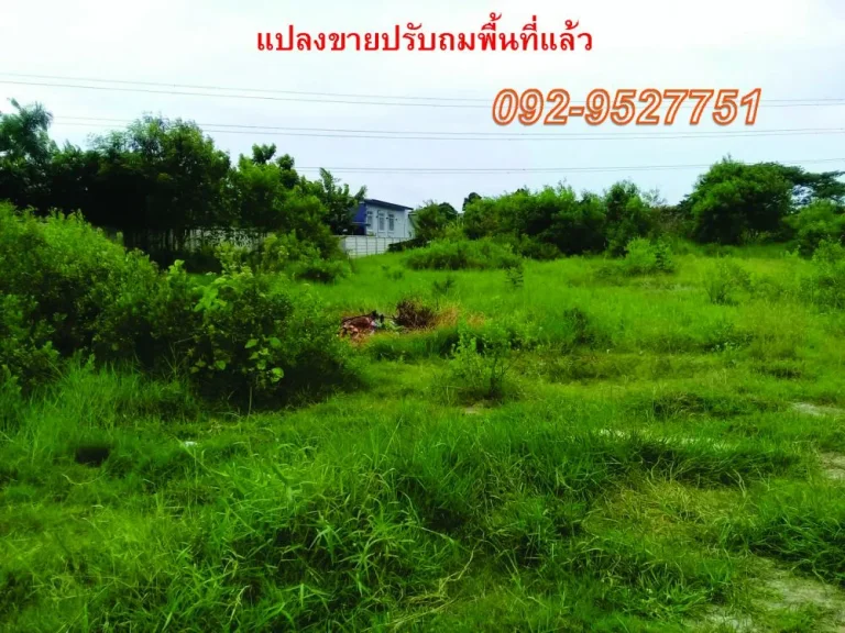 ขายที่ดินสวย 4-3-68 ไร่ ด้านหลัง รร สินรินธร ใกล้เดอะทาวน์บางแขม