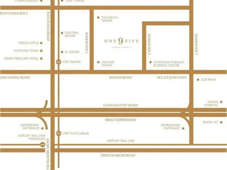 One9Five ทำเลทอง New CBD Rama 9 One9Five Asoke-Rama 9 ห้องสุดท้าย