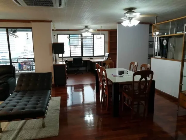 Condo for rent Pearl Garden Condominium in CBD Silom soi 3 Size 160 sqm 2 bedroom 3 bathroom