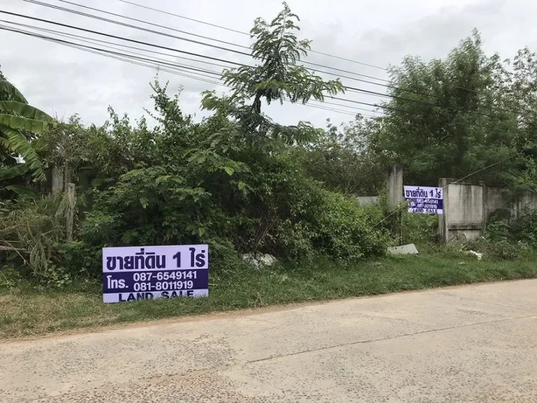 ขายที่ดินบุรีรัมย์ สตึก 1 ไร่ มีโฉนด เจ้าของขายเอง