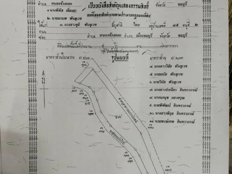 ขายที่ดิน 19ไร่ ติดมอเตอร์เวย์ เมือง ชลบุรี