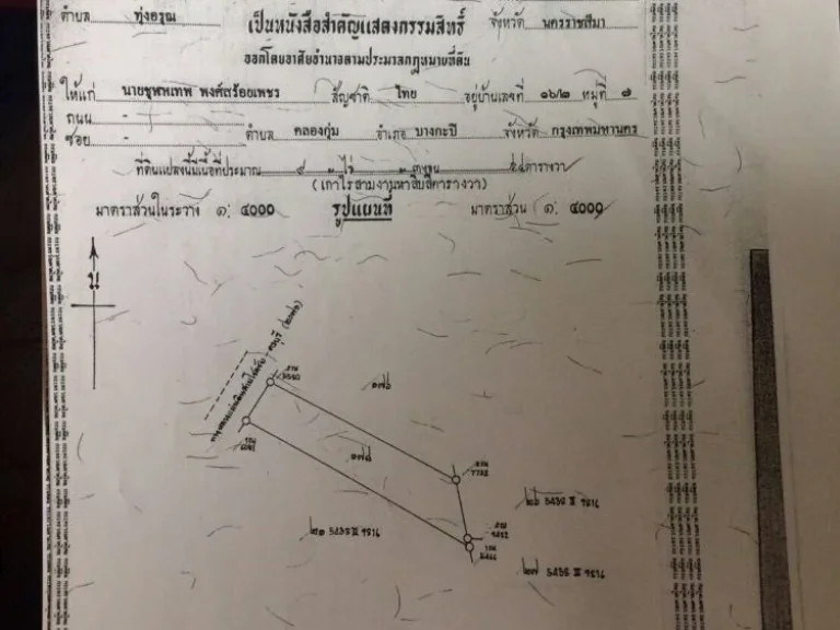 ขายด่วนที่ดินแปลงใหญ่ติดถนนโชคชัย-ครบุรี