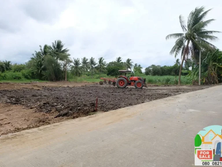 ที่ดิน 256ตรว สำหรับปลูกบ้าน ใกล้ตลาดเก่าเจ็ดเสมียน