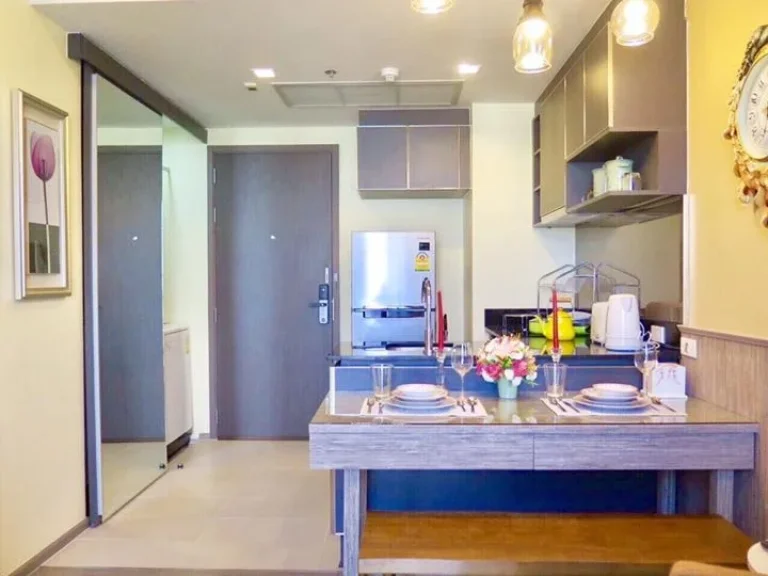 ขายให้เช่า Nye by Sansiri ห้องมุมสวยแบบ 1 Bedroom ชั้น 28 ตึก A ทิศเหนือตอ วิวเเม่น้ำเจ้าพระยา