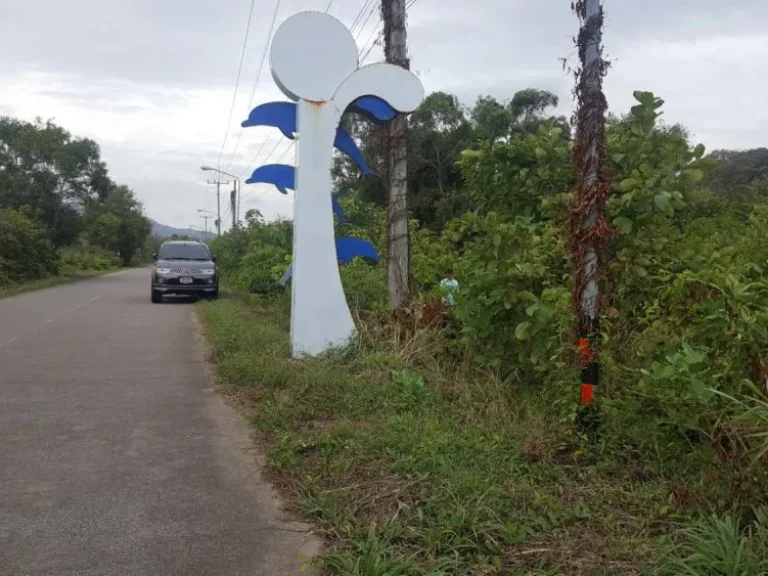 ที่ดินสวยใกล้จุดชมวิวลานหินขาวฃายทะเลหาดแม่รำพึง