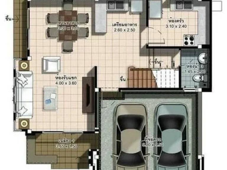 RH049ให้เช่าบ้านเดี่ยว 3 ห้องนอน 3 ห้องน้ำมสราญสิริ รามอินทรา 2