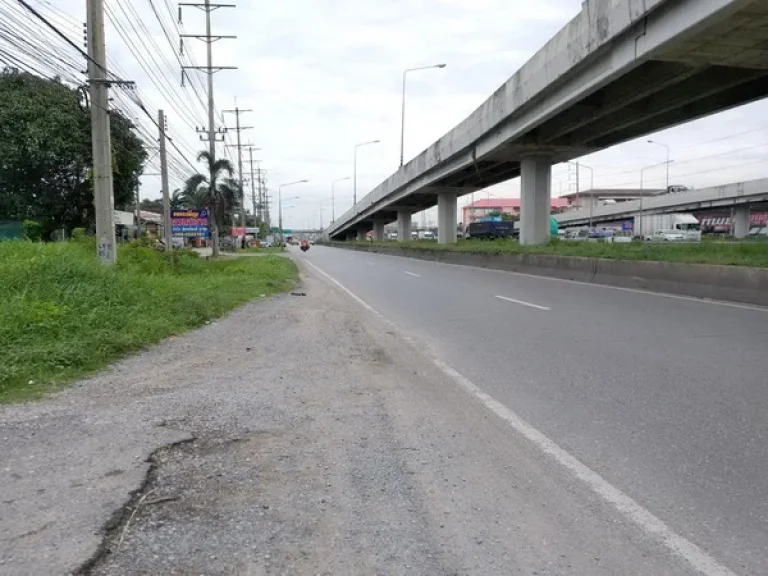 ที่ดิน ถนนกาญจนาภิเษก บางบัวทอง นนทบุรี