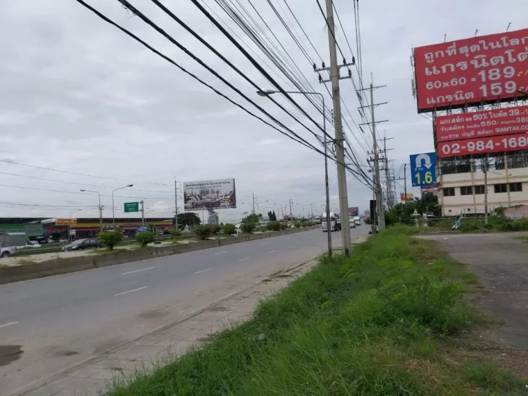 ที่ดิน ถนนกาญจนาภิเษก บางบัวทอง นนทบุรี