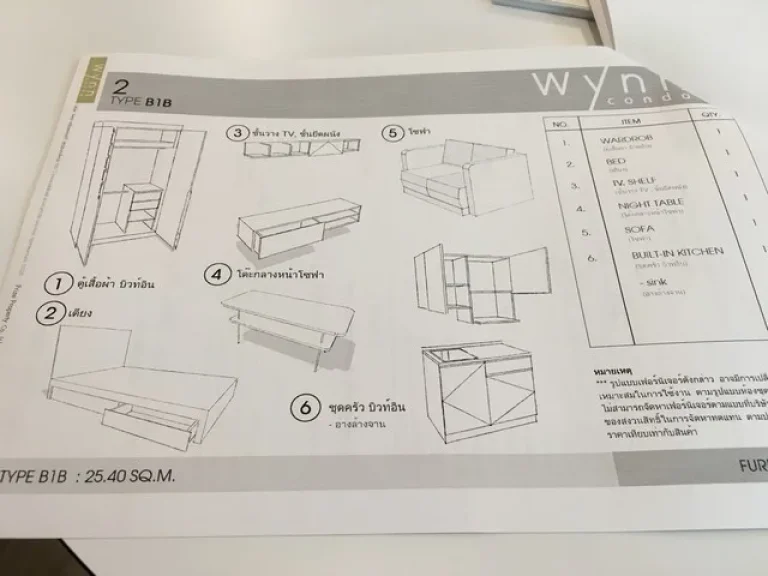 ขายดาวน์ โครงการ Wynn Condo โชคชัย4 ซอย7 ไม่บวกเพิ่ม 