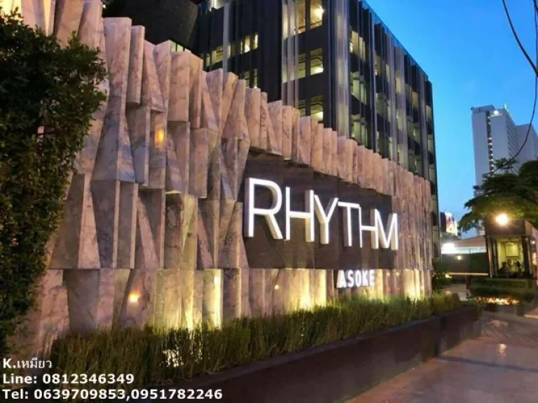 ให้เช่า 15500 บาท คอนโด ริทึ่ม อโศก1 Rhythm Asoke1 ใก้ลรถไฟฟ้าใต้ดิน MRT พระราม 9