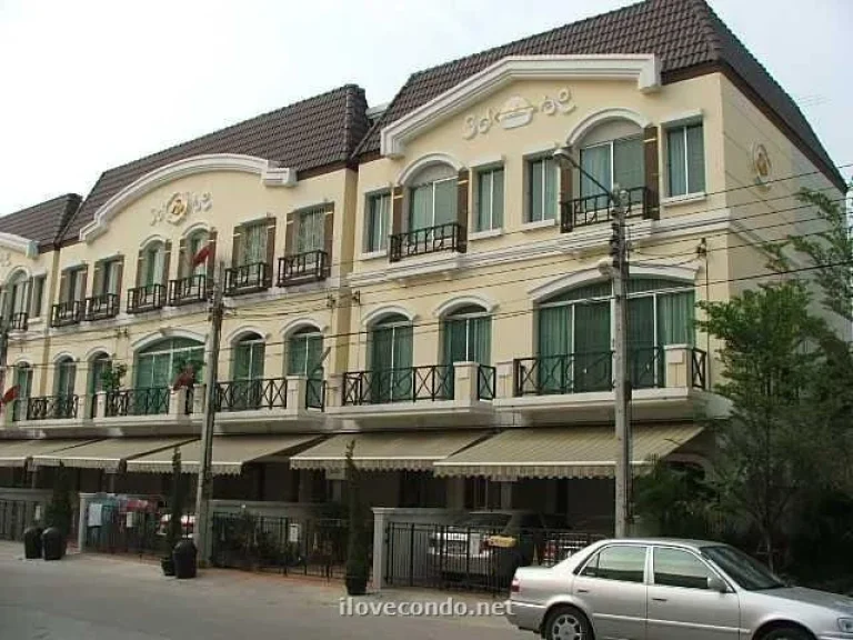 HR00593Townhouse for rent บ้านกลางเมือง เดอะปารีส พระรามเก้า-รามคําแหง 22000THBmonth