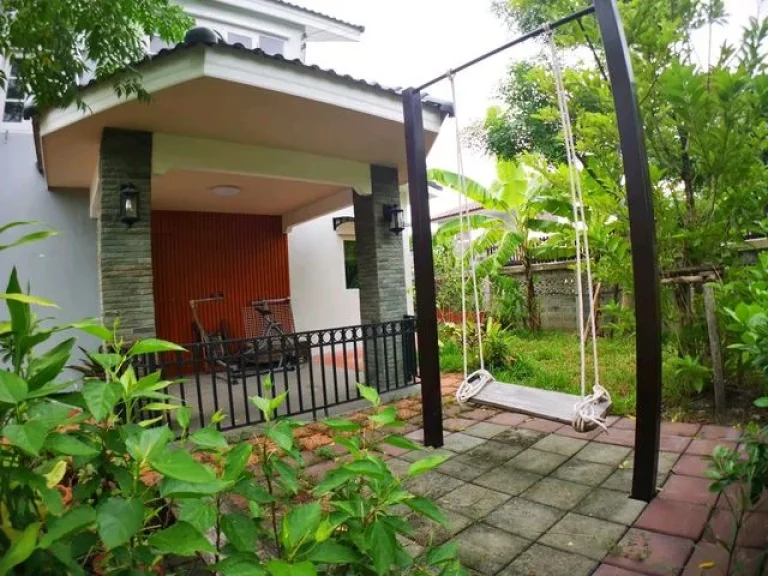 HS1043House For Sale ซอยมัยลาภ เกษตรนวมินทร์ 6 นอน 6 ห้องน้ำ 2 หลัง พร้อมที่ดิน 135 MB