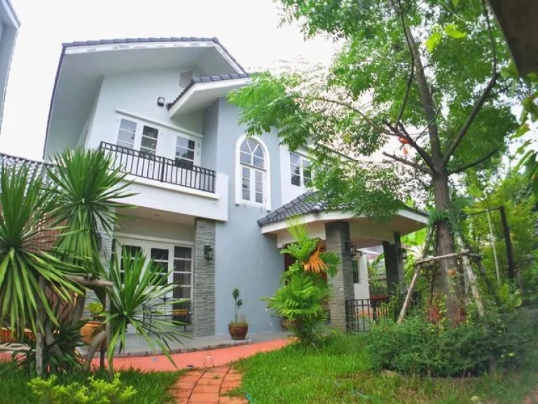 HS1043House For Sale ซอยมัยลาภ เกษตรนวมินทร์ 6 นอน 6 ห้องน้ำ 2 หลัง พร้อมที่ดิน 135 MB