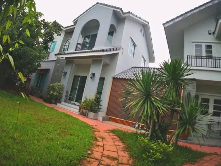 HS1043House For Sale ซอยมัยลาภ เกษตรนวมินทร์ 6 นอน 6 ห้องน้ำ 2 หลัง พร้อมที่ดิน 135 MB