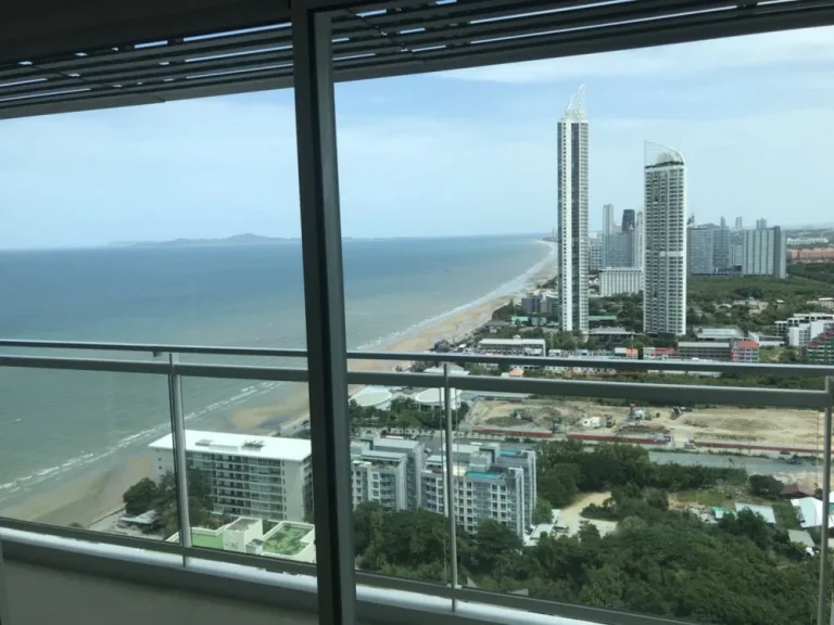 ขายคอนโด 5670 ตรม ชั้น 33 Sea view ห้องมุม 2 ห้องนอน 2 ห้องน้ำ หาดจอมเทียน