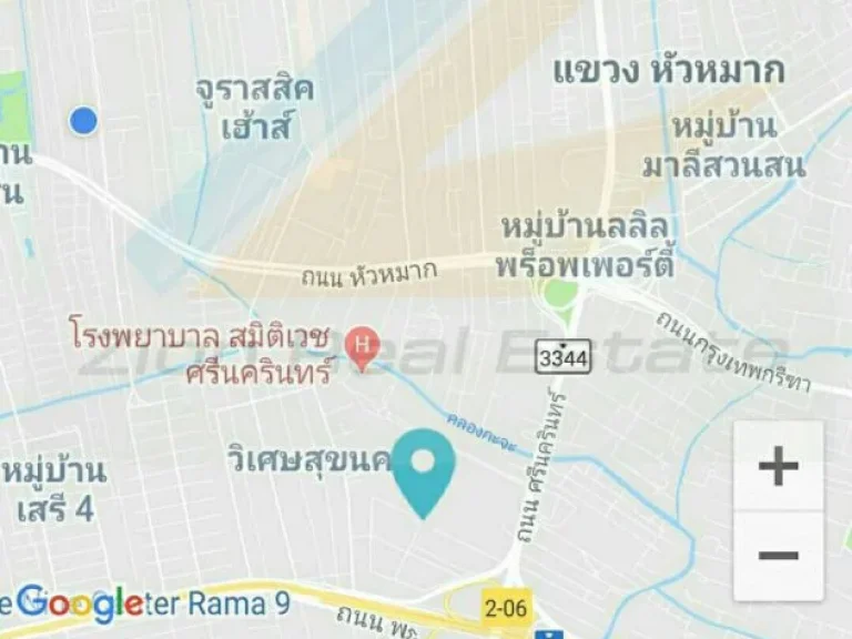 ขายที่ดินราคาถูก 747 ตรวา ถนนศรีนครินทร์ ซ8