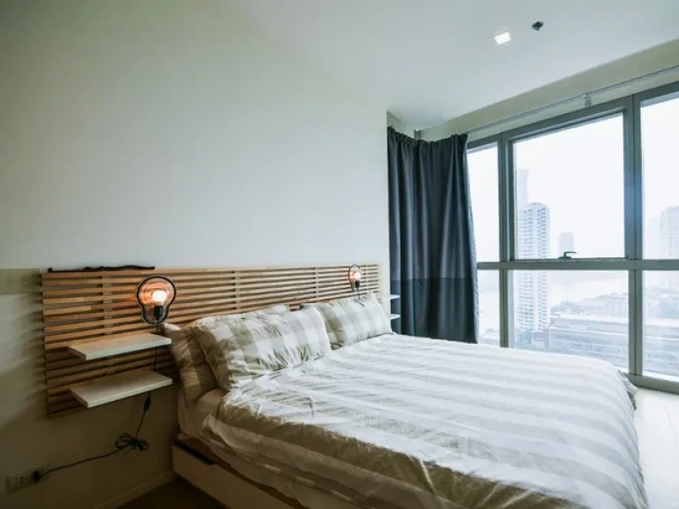 Bed for rent at the River Saphan Taksin View Tower A on over 20 floor