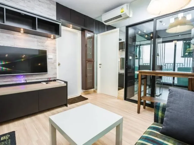 For Rent The Niche Mono Ratchavipha ใกล้ MRT วงศ์สว่าง 15 กม ห้อง 34 ตรม