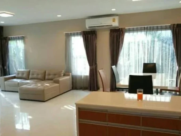 For Rent Single house The Plant Prestige Chaeng Wattana พร้อมเฟอรื