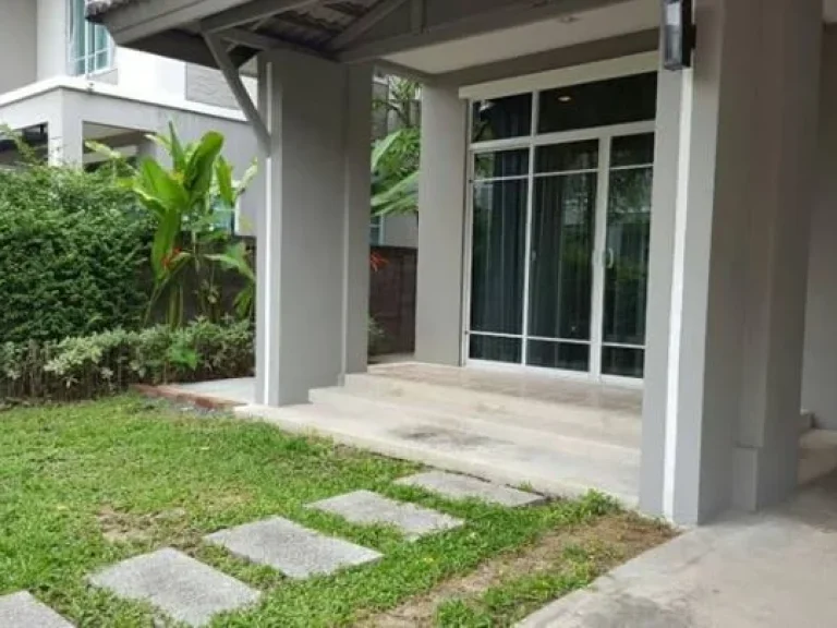 For Rent Single house The Plant Prestige Chaeng Wattana พร้อมเฟอรื