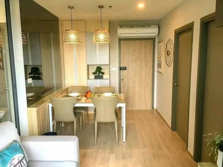 For Rent Ideo O2 BTS Bangna 45 sqm Wide room rare item 2 bed 1 bath New room for rent