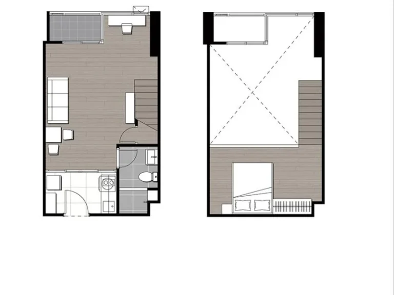 ขายดาวน์ คอนโดใหม่ 2 ชั้น Knightsbridge Duplex ติวานนท์ ชั้น 20 ห้อง 2005